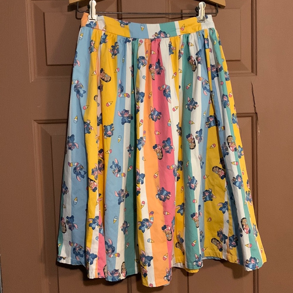 Lilo and Stitch rainbow Disney skirt